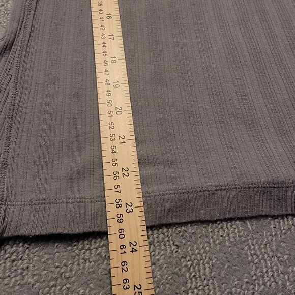 Eddie Bauer Women’s L Henley Shirt Long Sleeve Thermal Velour Collar - Picture 6 of 8